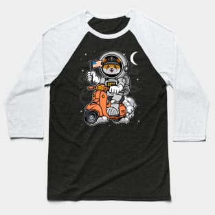 Astronaut Scooter Floki Inu Coin To The Moon Floki Army Crypto Token Cryptocurrency Blockchain Wallet Birthday Gift For Men Women Kids Baseball T-Shirt